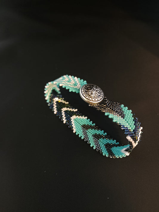 Feather Bracelet - Turquoise