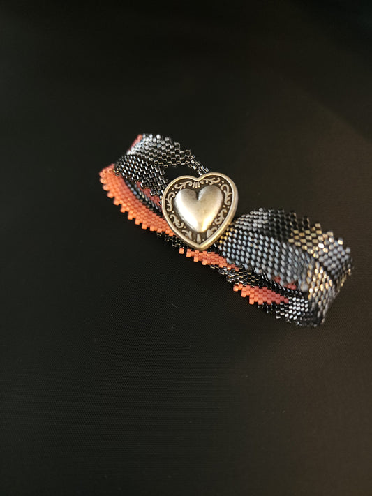 Feather Bracelet - Pink