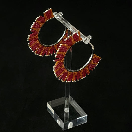 Fringe Earring Hoops