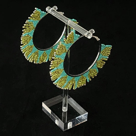 Fringe Earring Hoops