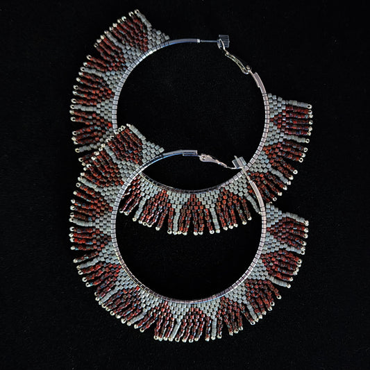 Fringe Earring Hoops