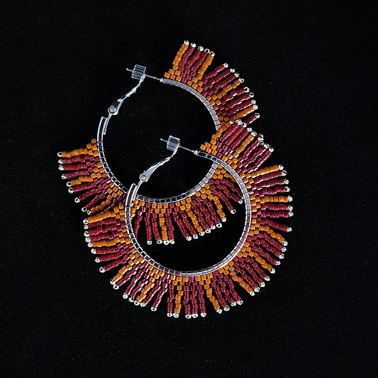 Fringe Earring Hoops