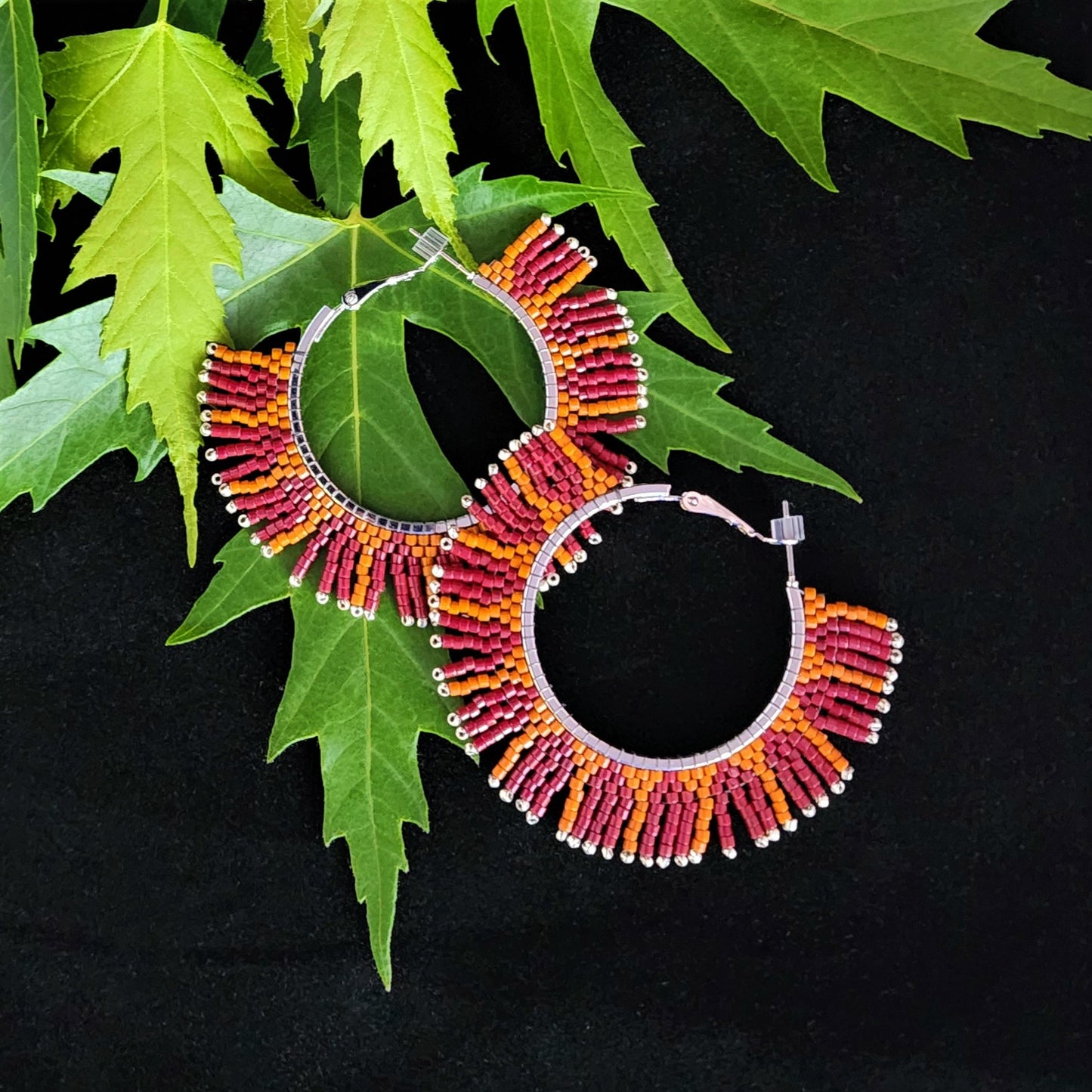 Fringe Earring Hoops