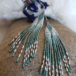 Elegance in Turquoise Cheverons