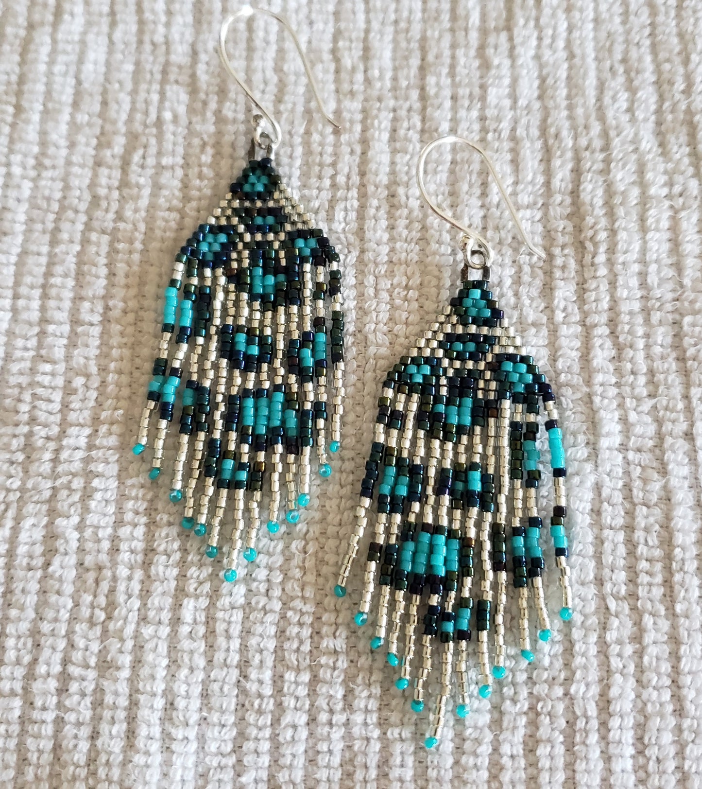 Leopard in Turquoise & Silver