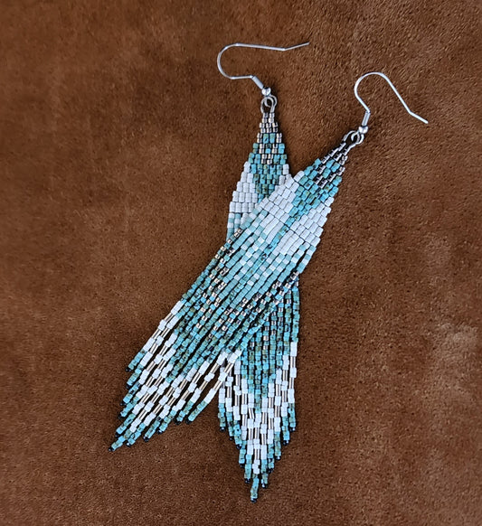 Elegance in Turquoise Cheverons