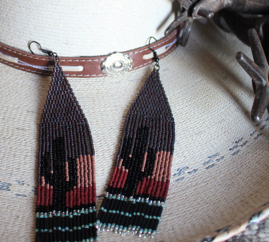 Saguaro Cactus in Purple