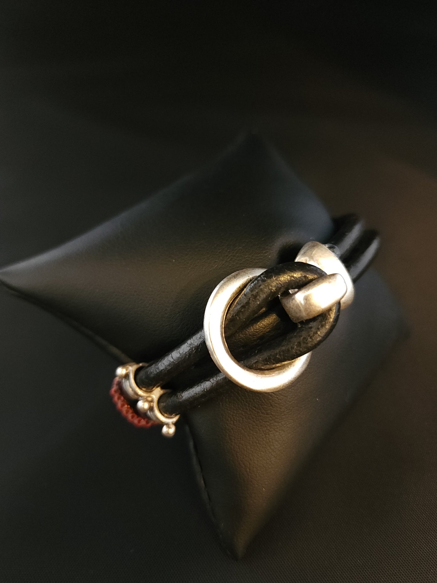 Leather Bracelet - Fancy Diamond
