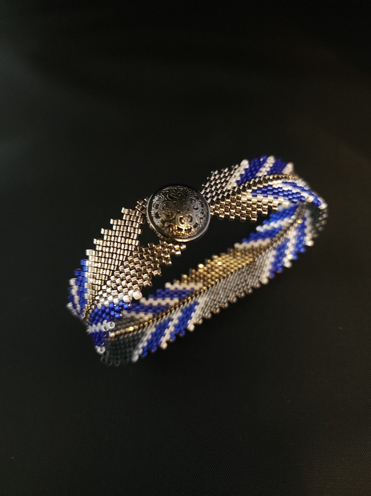 Feather Bracelet - Blue