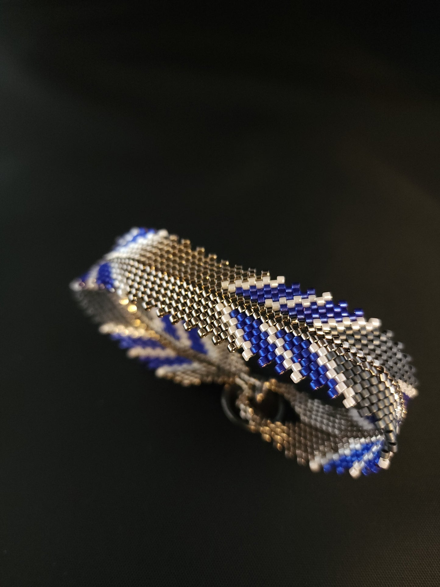 Feather Bracelet - Blue