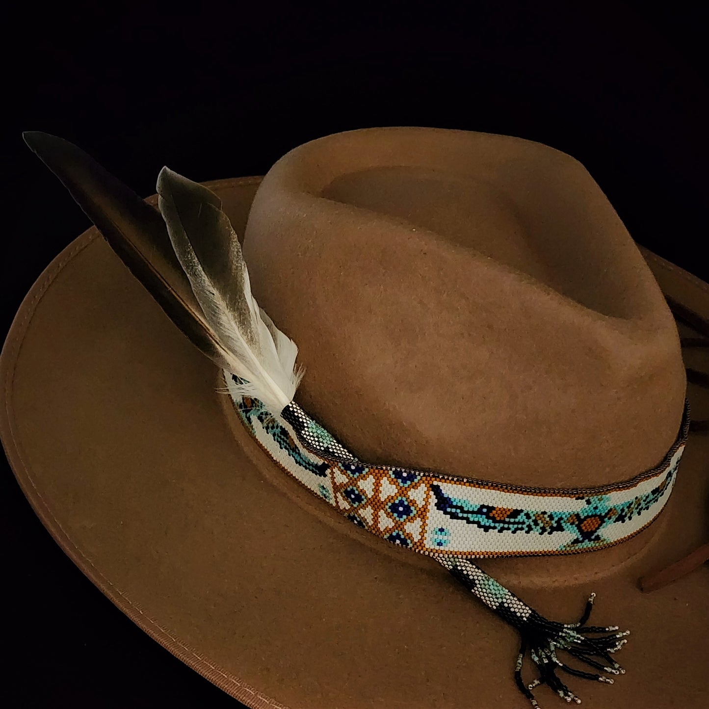 Feather Holder - Checkerboard