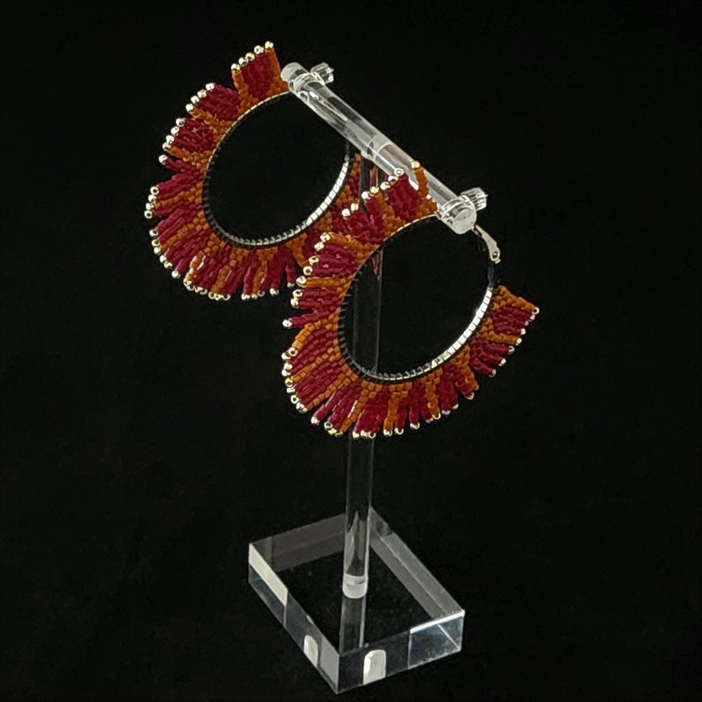 Fringe Earring Hoops