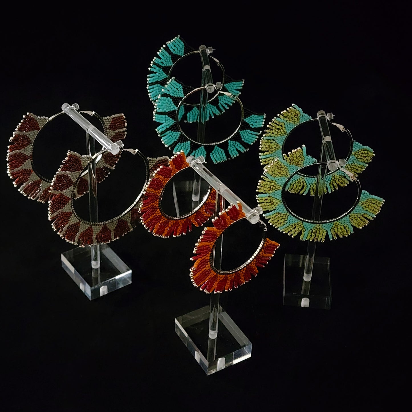 Fringe Earring Hoops