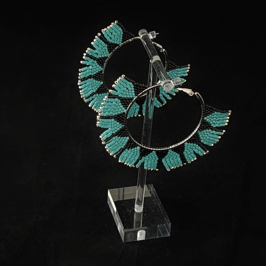 Fringe Earring Hoops