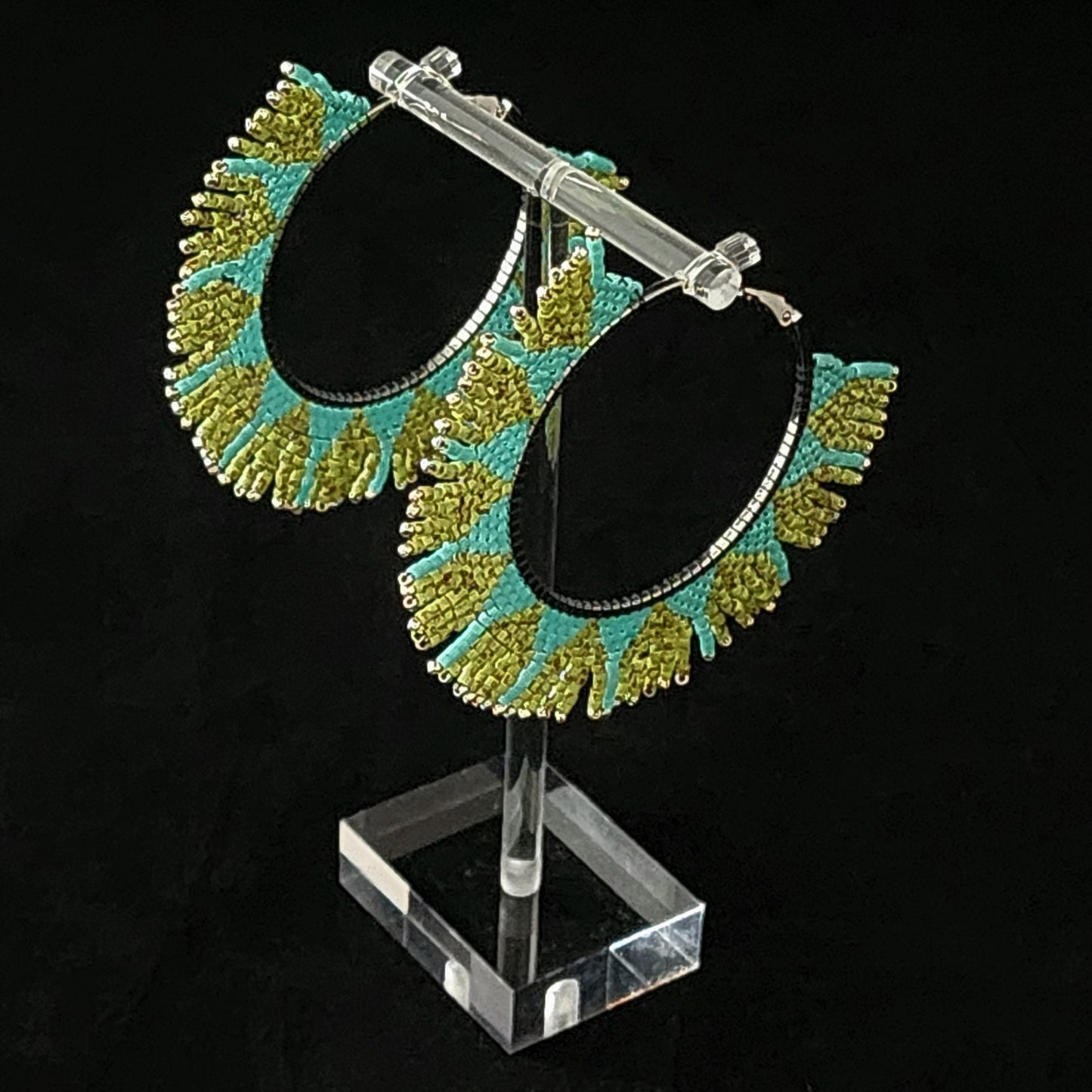 Fringe Earring Hoops