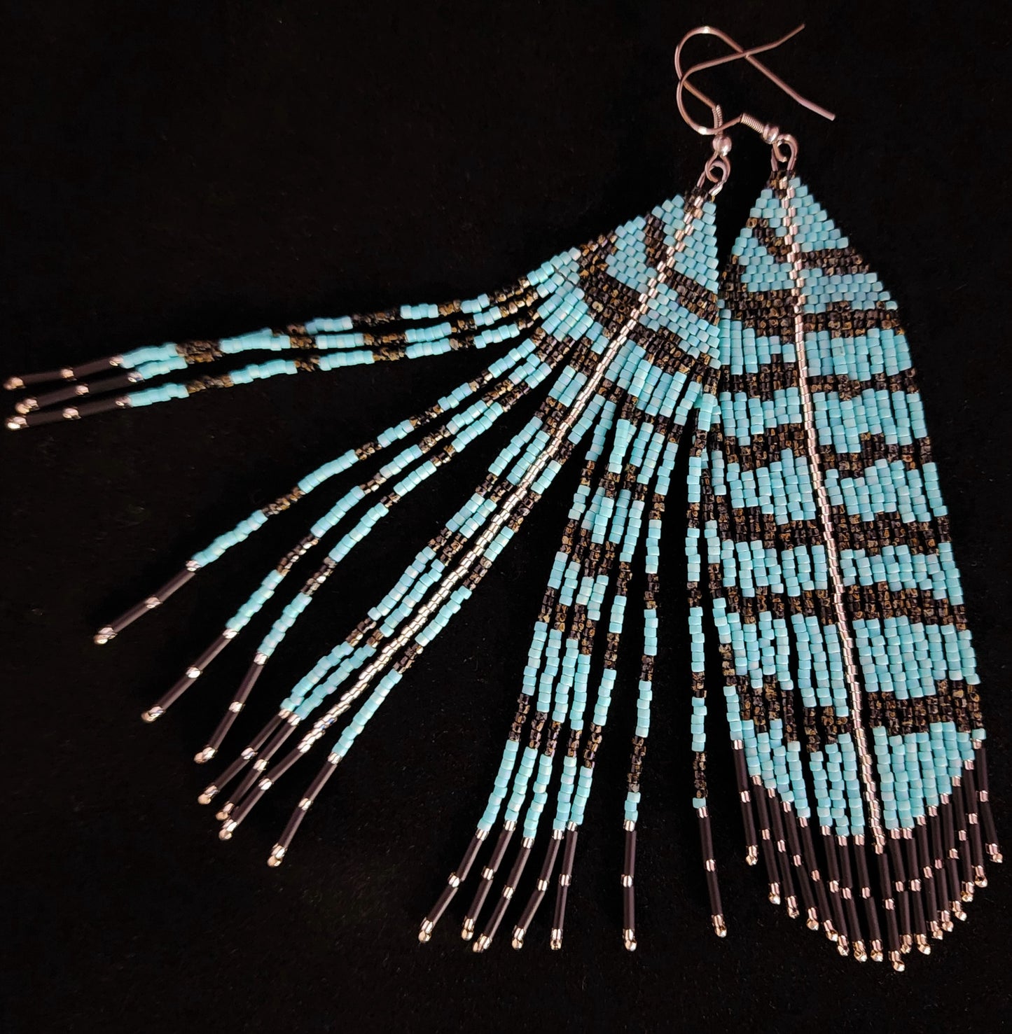 Soft Turquoise Feather