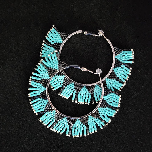 Fringe Earring Hoops