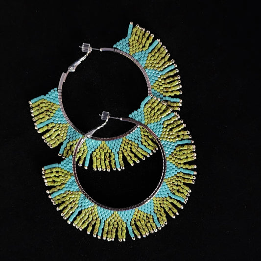 Fringe Earring Hoops