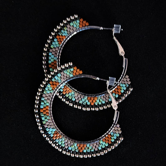 1.5" Handwoven Hoops
