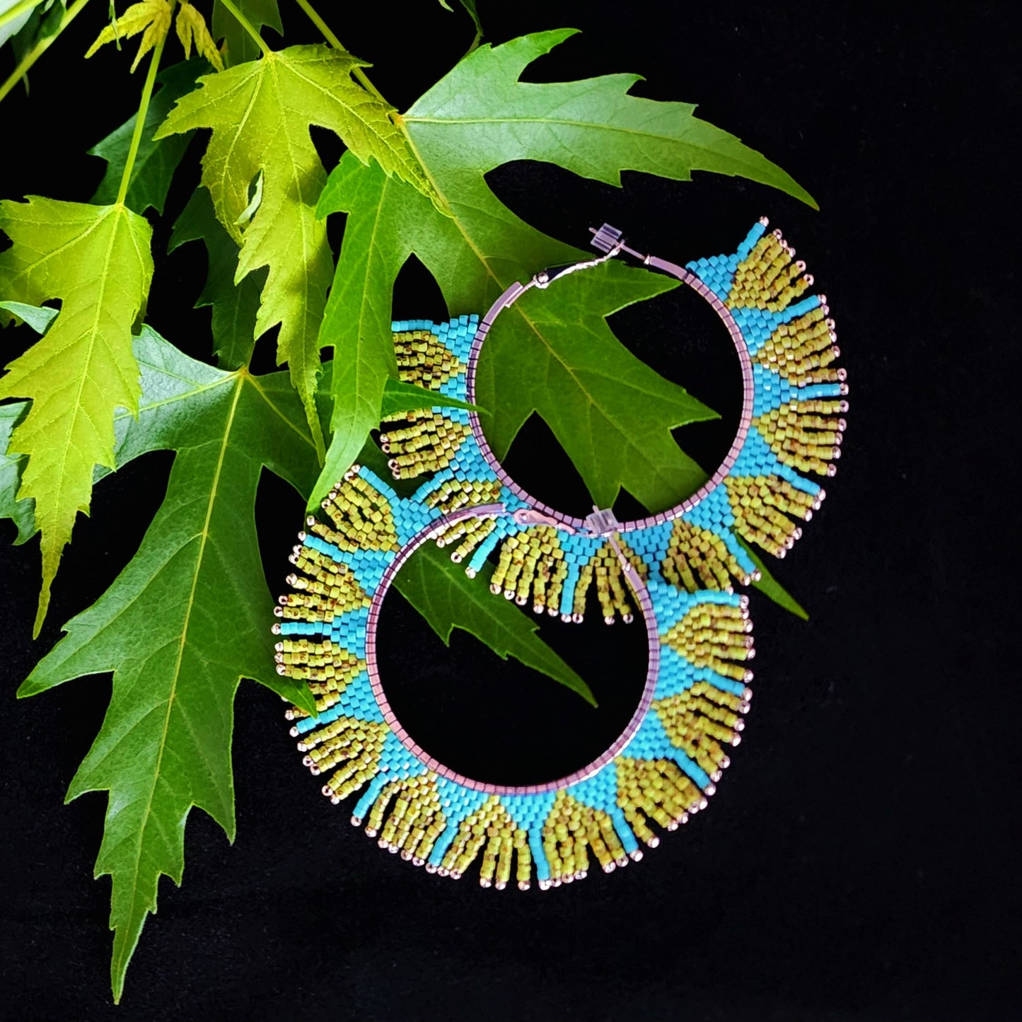 Fringe Earring Hoops