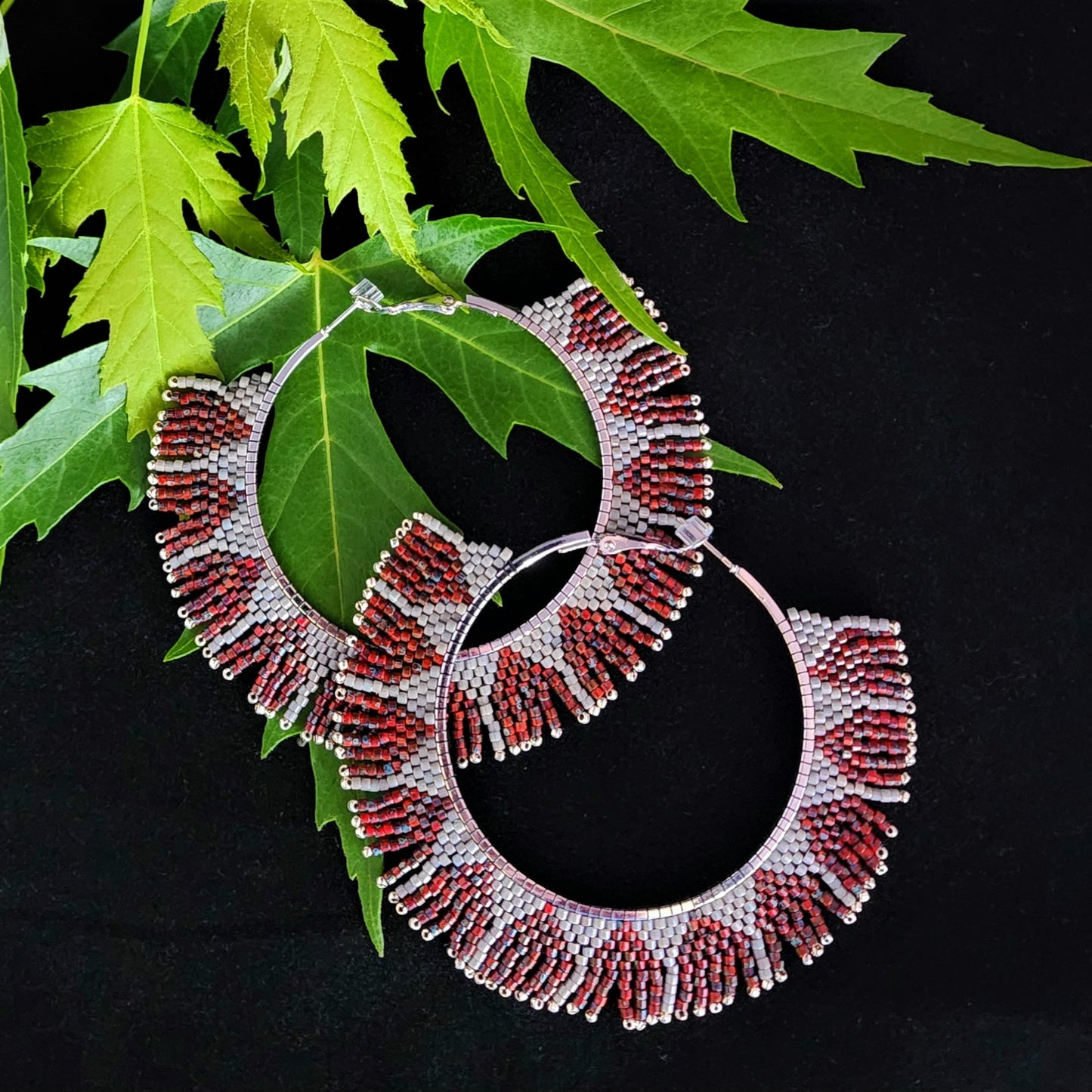 Fringe Earring Hoops