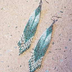 Elegance in Turquoise Cheverons