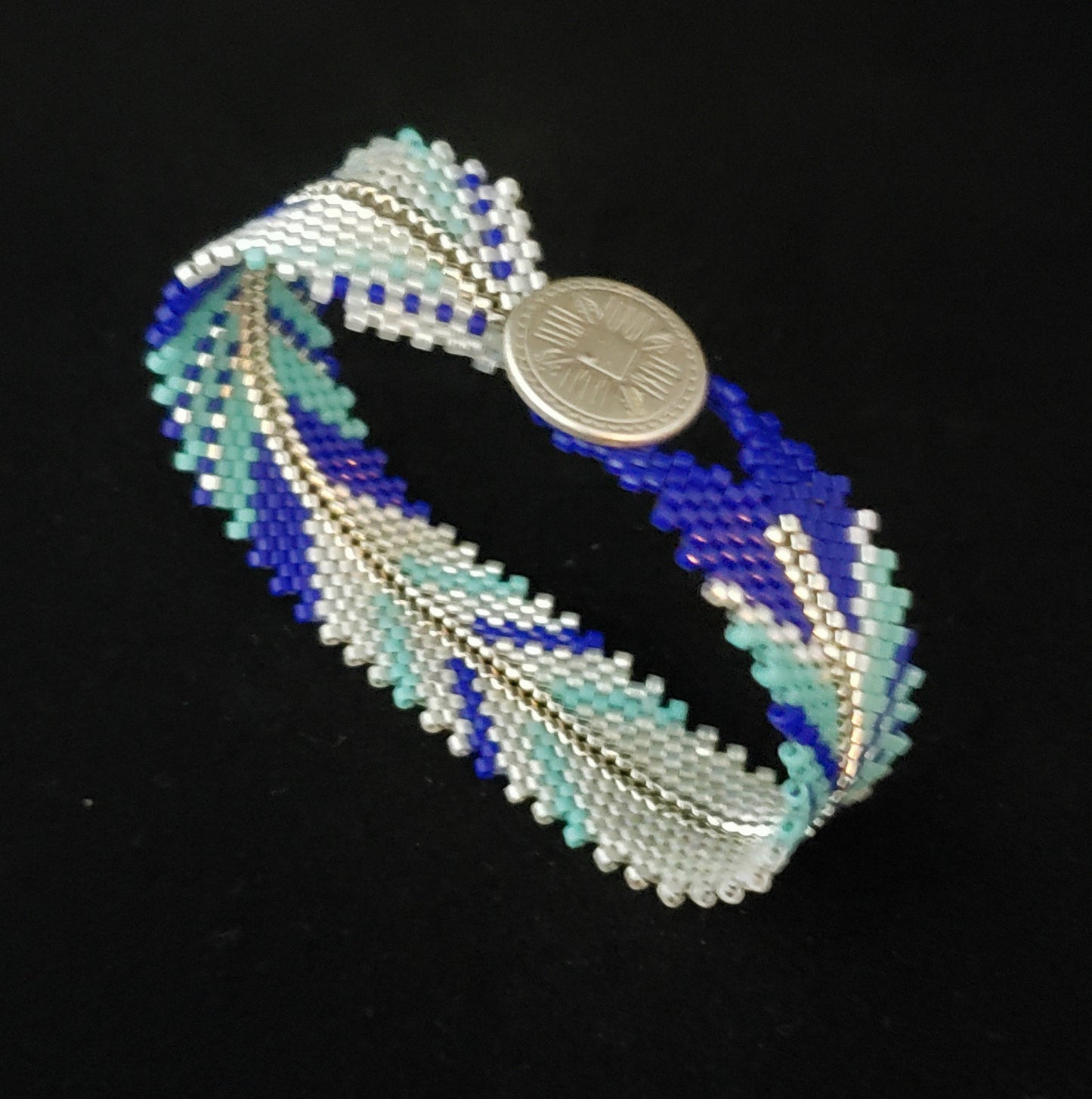 Bright Blue Feather