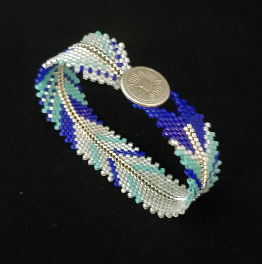 Bright Blue Feather