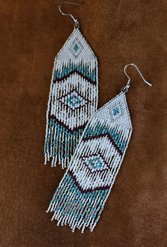 Silver & Turquoise Blanket