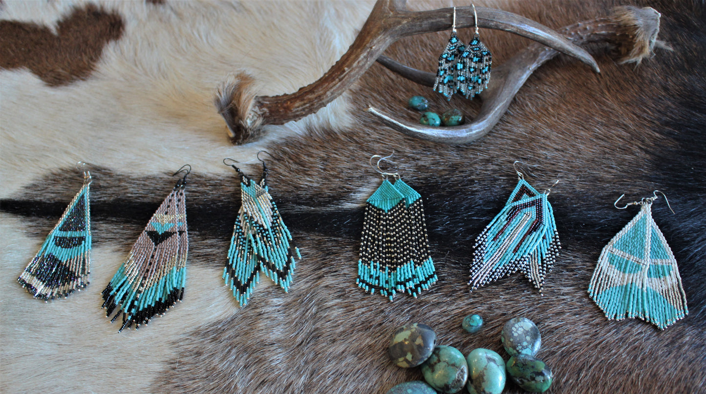 Leopard in Turquoise & Silver