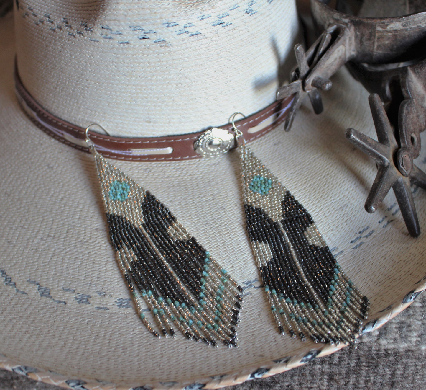 Silver & Black Iridescent Stunners